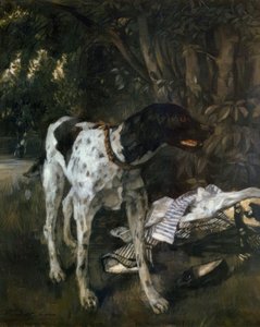 The Watchman by Wilhelm Trübner
