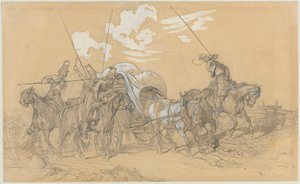The Attack by Wilhelm Von Diez