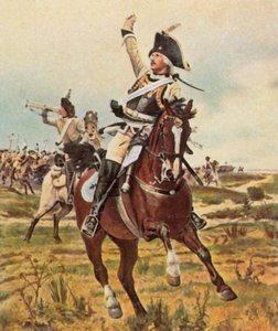 General Seydlitz gives the signal to attack at Rossbach, 5 November 1757 by Wilhelm Werner Schuch