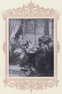 Adelheid, Gotz von Berlichingen (lithograph) by Wilhelm von (after) Kaulbach