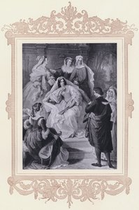Leonore, Torquato Tasso by Wilhelm von (after) Kaulbach