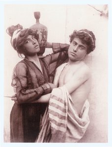 Young Couple by Wilhelm von Gloeden