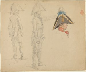 Studies of Major von Washington by Wilhelm von Kobell