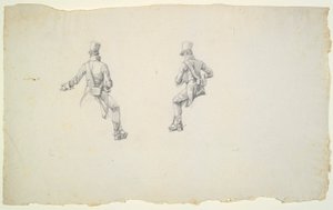 Study of an Austrian Hussar by Wilhelm von Kobell