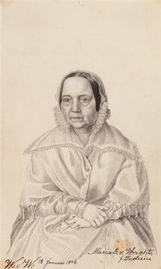 Maria Elisabeth von Wright, the Artist