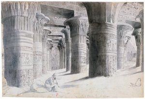 Portico of Esuch, Egypt, 1822 by Wilkinson