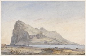 Rock of Gibraltar by Willem Anthonie van Deventer