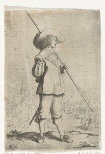 Standing Soldier by Willem Basse (attributed to)