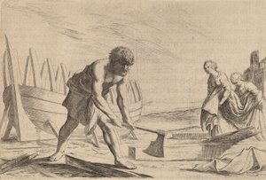 Ulysses on the Island of the Goddess Calypso