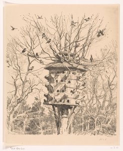 Large Birdhouse on a Tree