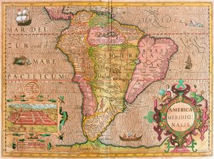 Map of South America