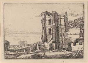 Ruined Tower Right of Center