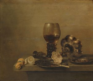 Still Life with a Broken Glass