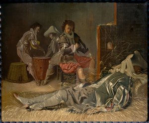 Guardroom with Soldiers by Willem Cornelisz Duyster