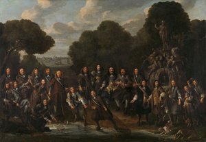 Allegory on the Flourishing of the Dutch Fishery After the Second Anglo-Dutch War by Willem Eversdijck