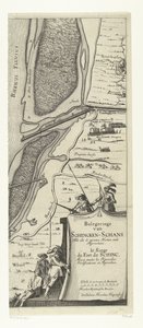 Siege of Schenckenschans, 1635 by Willem Hondius