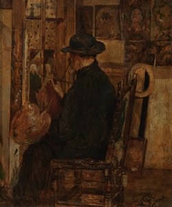 The Studio of Willem Linnig I, Father of the Painter