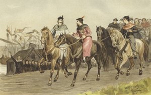 Floris V, Count of Holland, and Gijsbrecht IV of Amstel, 26 July 1274 by Willem II Steelink