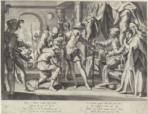 Count William III of Holland Orders the Execution of His Bailiff (Thronus Justitiae) by Willem Isaacsz. van Swanenburg