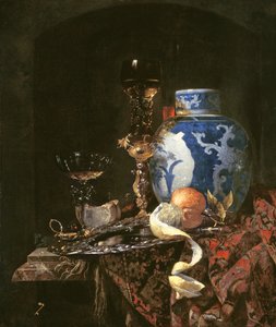 Still Life with a Chinese Porcelain Jar