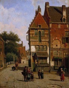 A Dutch Street Scene