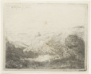 Mountain Landscape with River