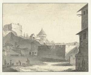 View of the Bridge over the Erdre in Nantes by Willem Schellinks