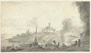 Italian Landscape by Willem Schellinks