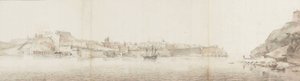 View of Valletta on the Island of Malta, Seen from Senglea by Willem Schellinks