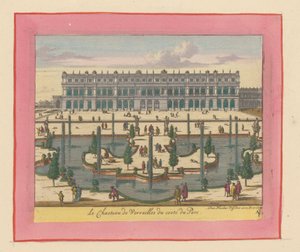 View of the Palace of Versailles from the Side of the Park and Gardens