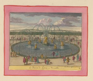Latona Basin in the Gardens of Versailles