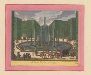 Basin of Flora in the Gardens of Versailles