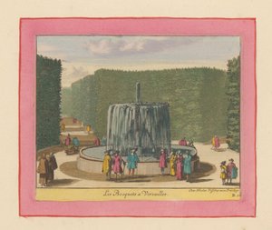 Fountain in the Groves of the Gardens of Versailles