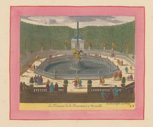 Fountain of Fame in the Gardens of Versailles