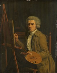 Portrait of a Painter by Willem Uppink