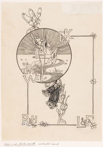 Cover Design for: Knappert, Emilie C., Glimpses into the Plant World, 1893
