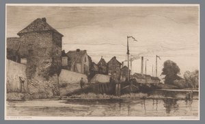 View of the Harbor of Leerdam