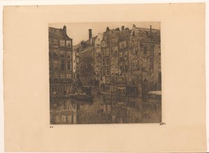 Oudezijds Voorburgwal and Oudezijds Kolk in Amsterdam
