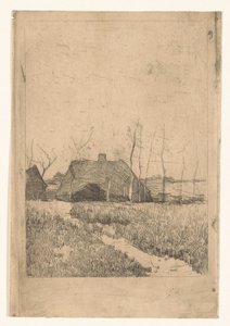 Farm at Evening by Willem Arnoldus Witsen