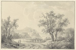 Landscape with Ruin in the Distance by Willem de Klerk