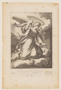 The Angel of the Annunciation by Willem de Passe