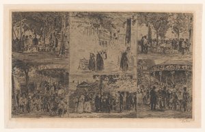 Six Sketches of a Market Day and a Village Fair