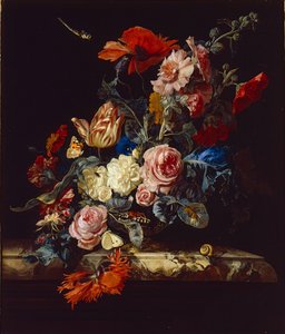 A Vase of Flowers, 1663