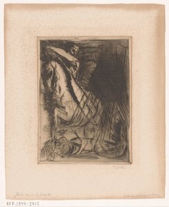 Saint George and the Dragon by Willem van Konijnenburg (signed by artist)