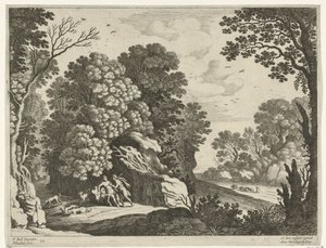 Cephalus and Procris (Italian Landscapes) by Willem van Nieulandt (II)