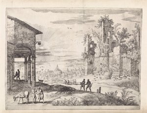 Landscape with the Good Samaritan at the Inn