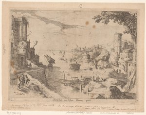 Landscape with the Disciples of Emmaus (Italian Landscapes with Biblical Scenes)