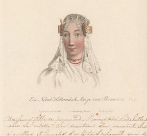 Headgear of a Girl from Purmerend, 1816 by Willem van Senus