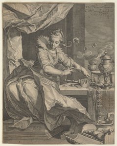 Allegory of Wealth and Luxury by Willem van Swanenburgh