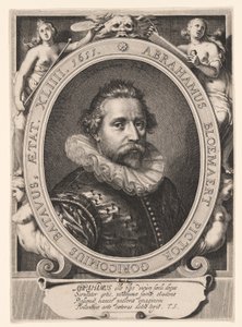 Portrait of Abraham Bloemaert by Willem van Swanenburgh